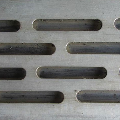 Slotted Hole Perforated Metal Sheet